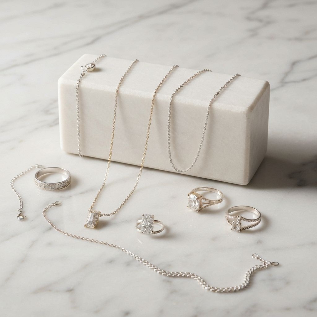 Elegáns ékszer bemutató