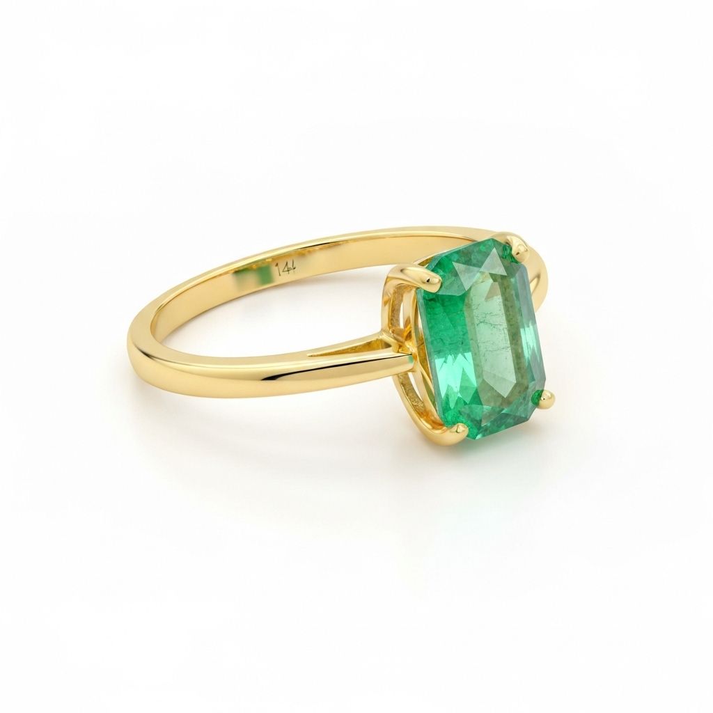Arany Gyűrű Smaragddal