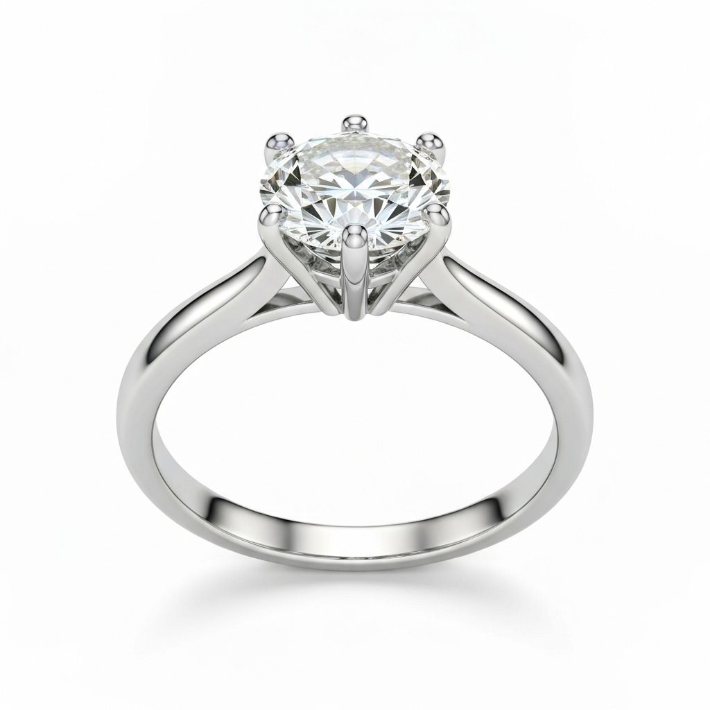 Fehérarany Eljegyzési Gyűrű